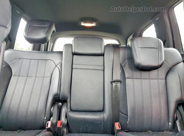 4JGDF6EE6JB050393 2018 MERCEDES-BENZ GLS Silver Vista de los asientos traseros