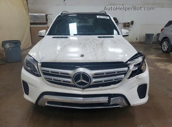 4JGDF6EE6JB120765 2018 MERCEDES-BENZ GLS White Widok z przodu