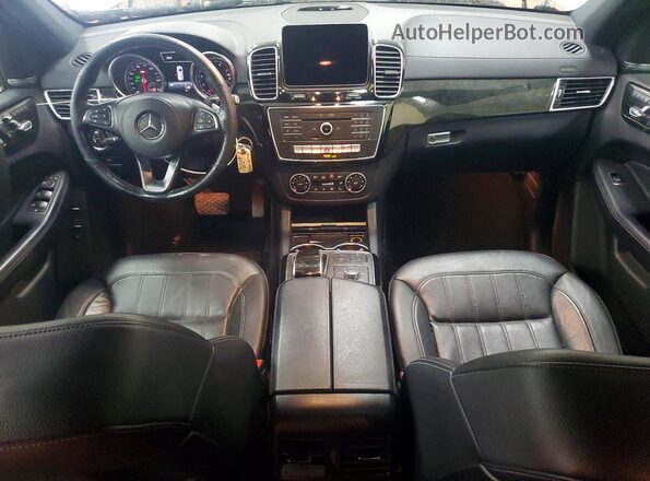 4JGDF6EE6JB120765 2018 MERCEDES-BENZ GLS White Widok deski rozdzielczej
