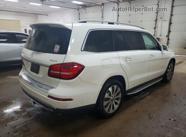 4JGDF6EE6JB120765 2018 MERCEDES-BENZ GLS White Tył prawy