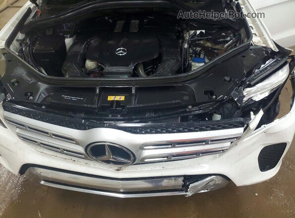 4JGDF6EE6JB120765 2018 MERCEDES-BENZ GLS White Widok komory silnika