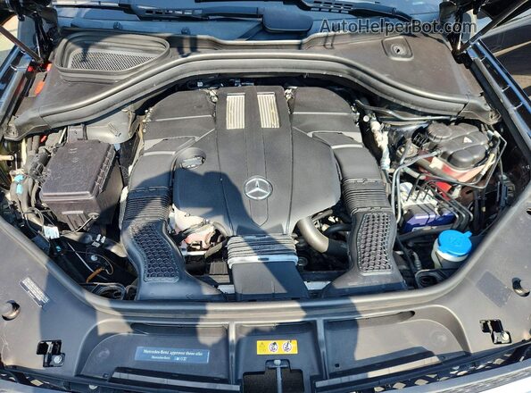 4JGDF6EE6KB220723 2019 MERCEDES-BENZ GLS Black Widok komory silnika