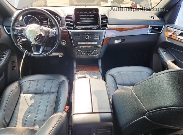 4JGDF6EE6KB220723 2019 MERCEDES-BENZ GLS Black Widok deski rozdzielczej