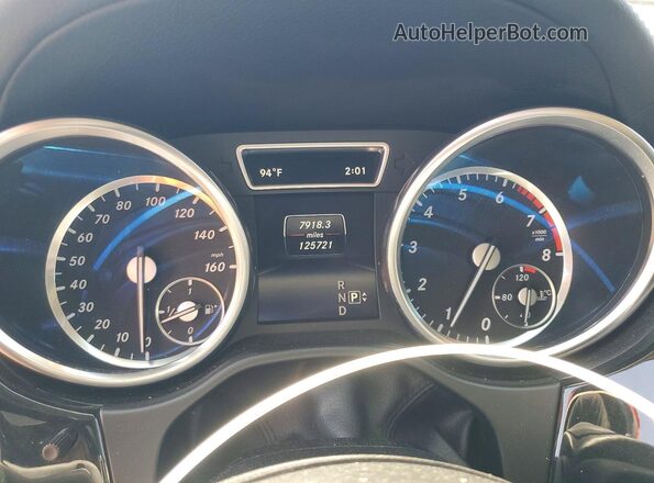 4JGDF6EE7GA708088 2016 MERCEDES-BENZ GL-CLASS Charcoal ხელსაწყოთა პანელის ხედი