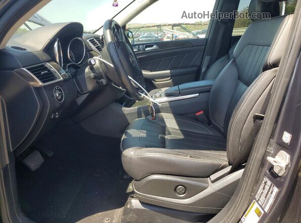 4JGDF6EE7GA708088 2016 MERCEDES-BENZ GL-CLASS Charcoal წინა სალონის ხედი