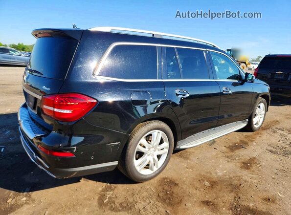 4JGDF6EE7HA855495 2017 MERCEDES-BENZ GLS Black Задня права чверть