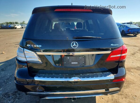 4JGDF6EE7HA855495 2017 MERCEDES-BENZ GLS Black Вид ззаду