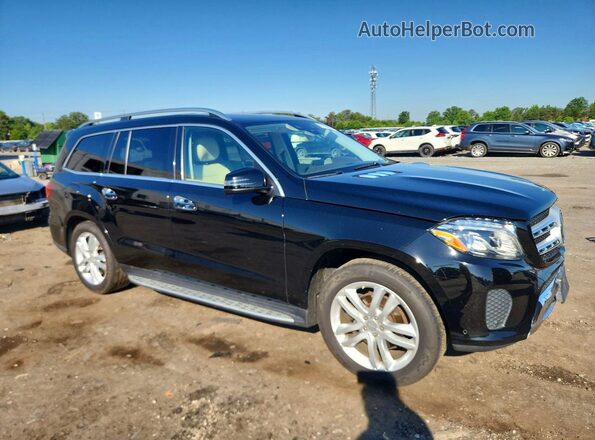 4JGDF6EE7HA855495 2017 MERCEDES-BENZ GLS Black Передня права чверть