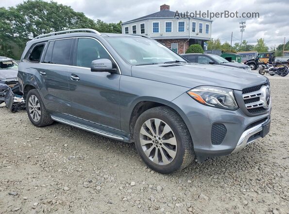 4JGDF6EE7JB096766 2018 MERCEDES-BENZ GLS Серый Передняя правая четверть