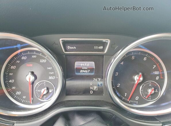 4JGDF6EE7JB096766 2018 MERCEDES-BENZ GLS Серый Вид щитка приборов