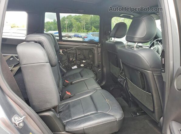 4JGDF6EE7JB096766 2018 MERCEDES-BENZ GLS Серый Вид задней части салона