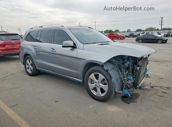 4JGDF6EE8HA766115 2017 MERCEDES-BENZ GLS Silver Przód prawy