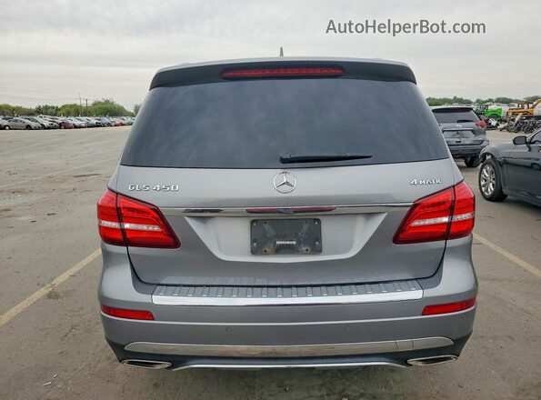 4JGDF6EE8HA766115 2017 MERCEDES-BENZ GLS Silver Widok z tyłu