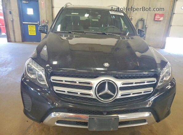 4JGDF6EE8HA837393 2017 MERCEDES-BENZ GLS Black Widok z przodu