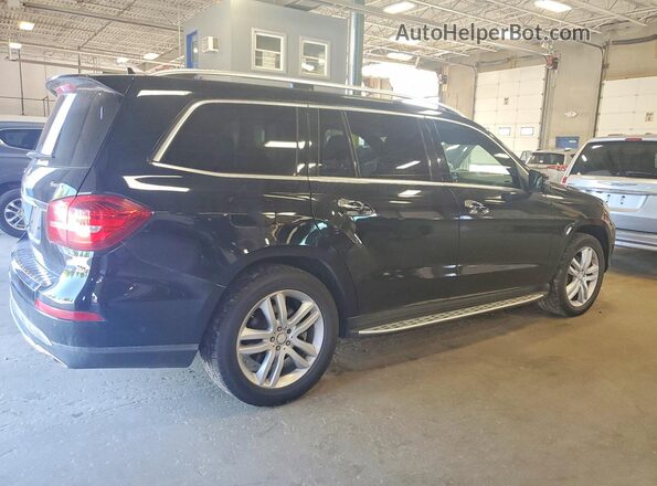 4JGDF6EE8HA837393 2017 MERCEDES-BENZ GLS Black Tył prawy