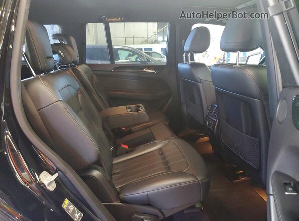 4JGDF6EE8HA837393 2017 MERCEDES-BENZ GLS Black Widok wnętrza z tyłu