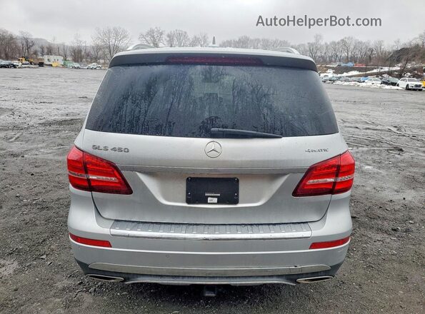 4JGDF6EE8HA861810 2017 MERCEDES-BENZ GLS Silver Հետևի տեսք