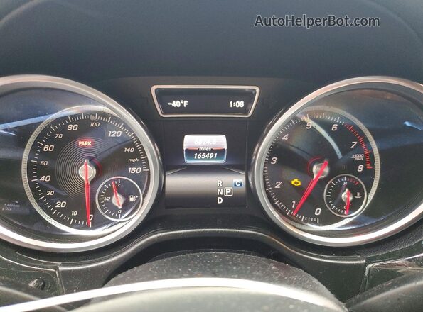 4JGDF6EE8HA861810 2017 MERCEDES-BENZ GLS Silver Սարքավորումների վահանակի տեսք