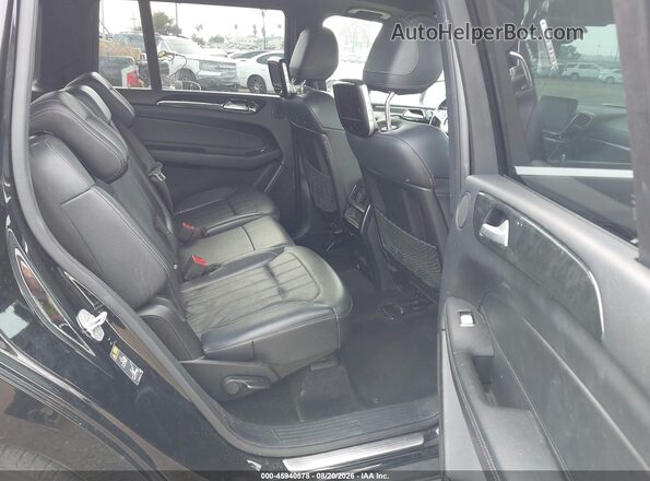 4JGDF6EE8HA884195 2017 MERCEDES-BENZ GLS 450 Black Widok naklejki z numerem VIN