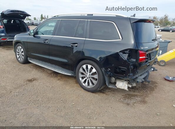 4JGDF6EE8HA884195 2017 MERCEDES-BENZ GLS 450 Black Tył lewy