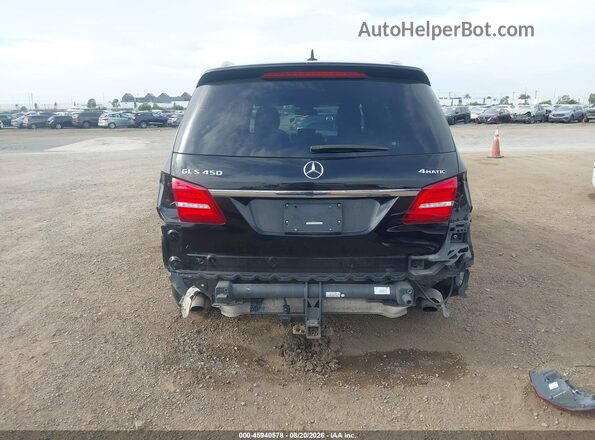 4JGDF6EE8HA884195 2017 MERCEDES-BENZ GLS 450 Black Widok z przodu