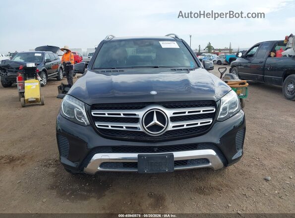 4JGDF6EE8HA884195 2017 MERCEDES-BENZ GLS 450 Black Widok wnętrza z tyłu