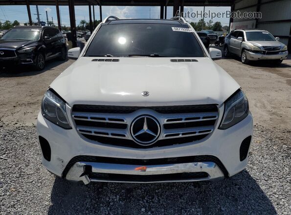 4JGDF6EE8KB237040 2019 MERCEDES-BENZ GLS White Widok z przodu