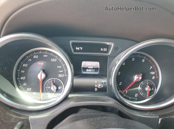 4JGDF6EE8KB237040 2019 MERCEDES-BENZ GLS White Widok zestawu wskaźników