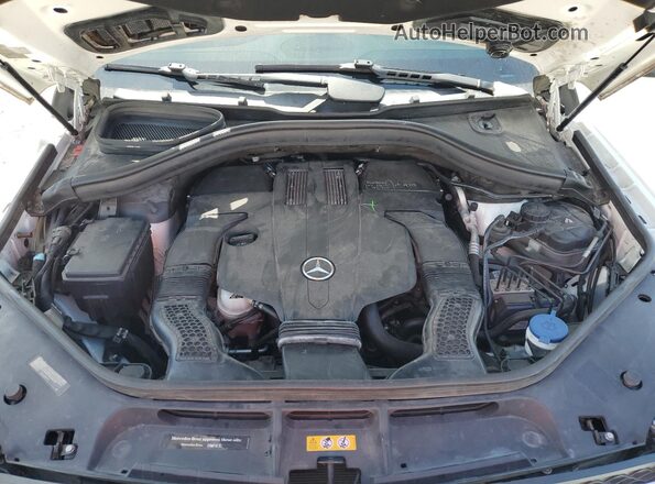 4JGDF6EE8KB237040 2019 MERCEDES-BENZ GLS White Widok komory silnika