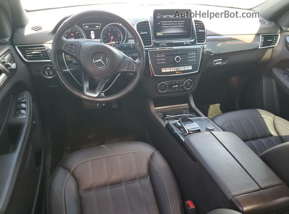 4JGDF6EE8KB237040 2019 MERCEDES-BENZ GLS White Widok deski rozdzielczej