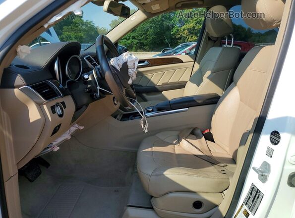 4JGDF6EE9GA645043 2016 MERCEDES-BENZ GL-CLASS Белый Вид салона спереди