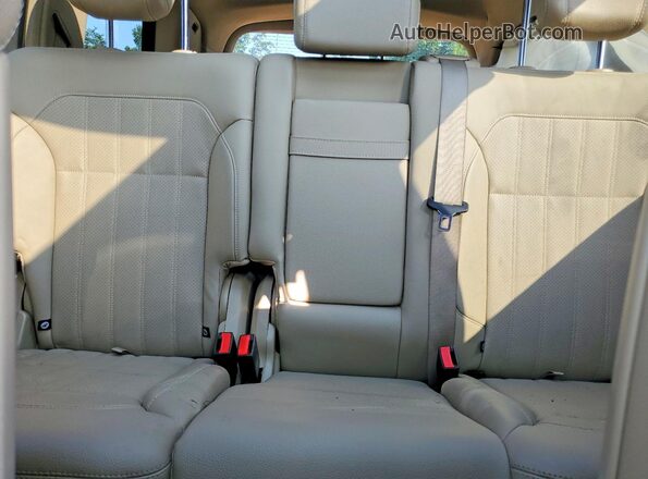 4JGDF6EE9GA645043 2016 MERCEDES-BENZ GL-CLASS Белый Вид задних сидений