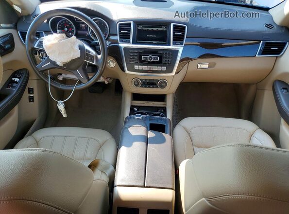 4JGDF6EE9GA645043 2016 MERCEDES-BENZ GL-CLASS Белый Вид панели приборов