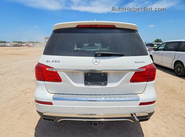 4JGDF6EE9GA649397 2016 MERCEDES-BENZ GL-CLASS White Вид ззаду