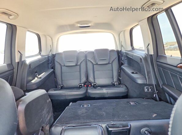 4JGDF6EE9GA649397 2016 MERCEDES-BENZ GL-CLASS White Вид задніх сидінь