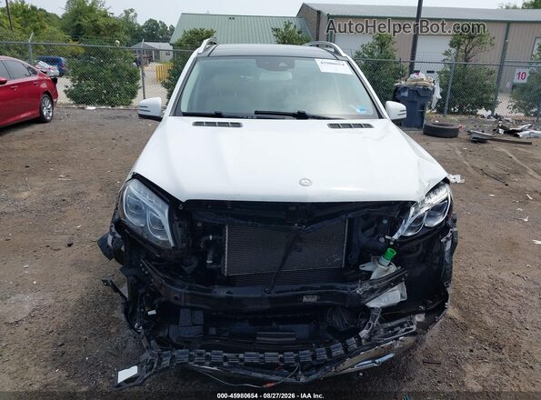 4JGDF6EE9HA807836 2017 MERCEDES-BENZ GLS 450 Белый Вид задней части салона