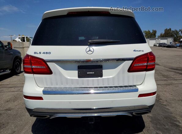 4JGDF6EE9HA916765 2017 MERCEDES-BENZ GLS White Vista trasera