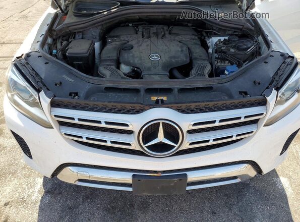 4JGDF6EE9HA916765 2017 MERCEDES-BENZ GLS White Vista del compartimento del motor