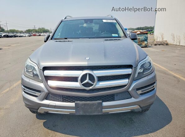 4JGDF6EEXGA628204 2016 MERCEDES-BENZ GL-CLASS Gray Front view