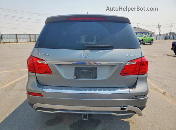 4JGDF6EEXGA628204 2016 MERCEDES-BENZ GL-CLASS Gray Rear view