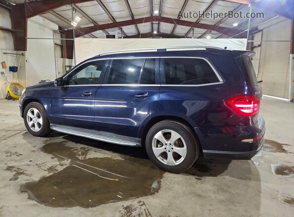 4JGDF6EEXHA761711 2017 MERCEDES-BENZ GLS Синий Задняя левая четверть