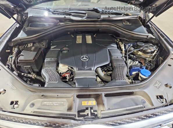 4JGDF6EEXHA761711 2017 MERCEDES-BENZ GLS Синий Вид подкапотного пространства