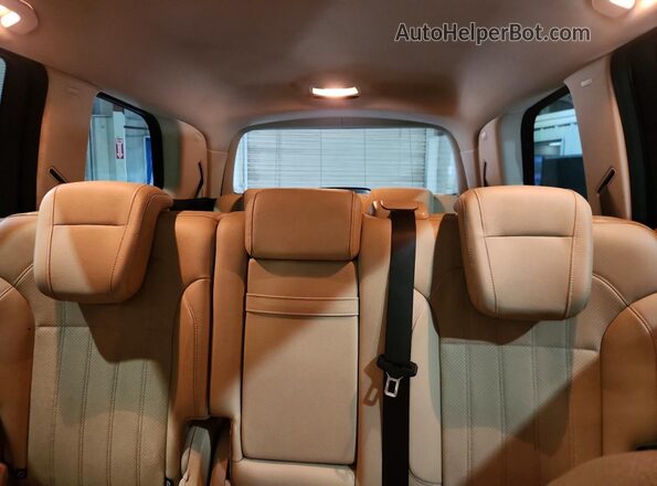 4JGDF6EEXHA761711 2017 MERCEDES-BENZ GLS Синий Вид задних сидений