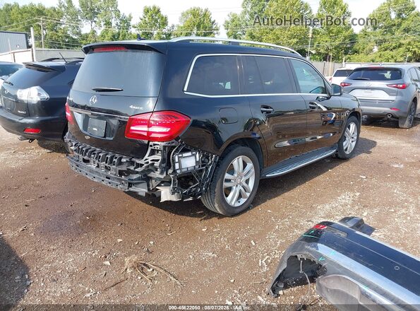 4JGDF6EEXHA893979 2017 MERCEDES-BENZ GLS 450 Black უკანა მარჯვენა