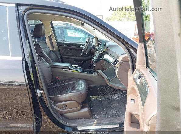 4JGDF6EEXHA893979 2017 MERCEDES-BENZ GLS 450 Black წინა სალონის ხედი