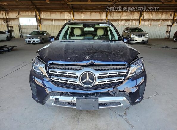 4JGDF6EEXKB207313 2019 MERCEDES-BENZ GLS Blue Widok z przodu
