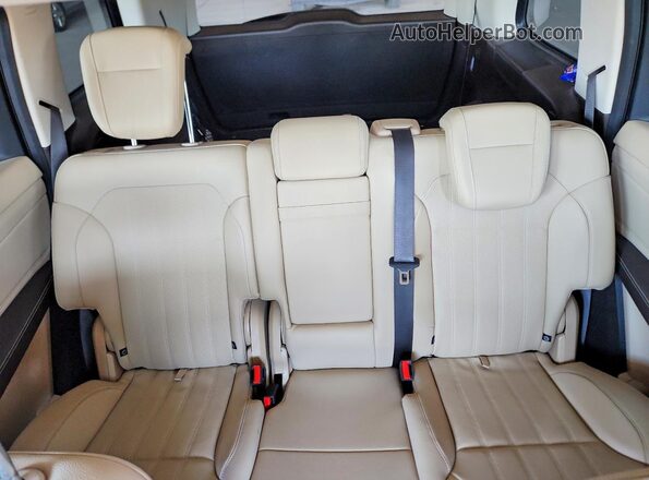 4JGDF6EEXKB207313 2019 MERCEDES-BENZ GLS Blue Widok tylnych siedzeń