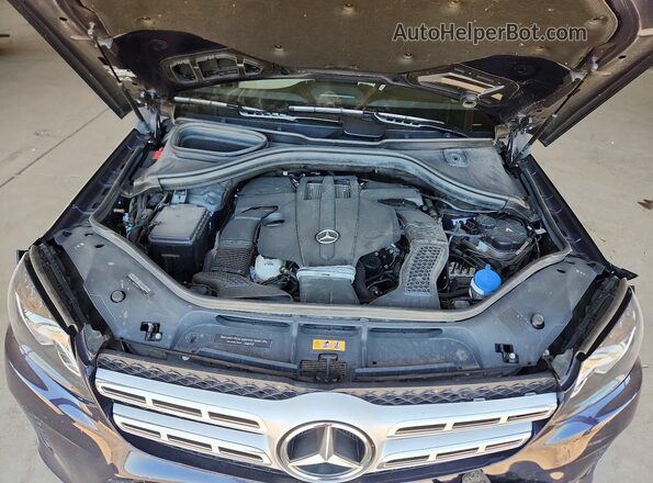 4JGDF6EEXKB207313 2019 MERCEDES-BENZ GLS Blue Widok komory silnika