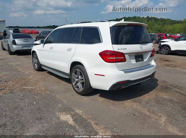 4JGDF7DE0HA850209 2017 MERCEDES-BENZ GLS 550 White Задня ліва чверть