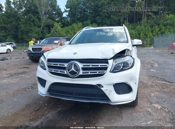 4JGDF7DE0HA850209 2017 MERCEDES-BENZ GLS 550 White Вид спереду